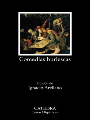 cover image of Comedias burlescas del Siglo de Oro